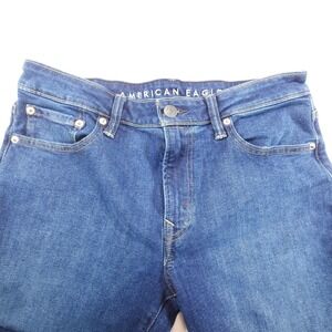 American Eagle Airflex+ Mens 32x34 Blue Straight Stretch Denim Jeans
